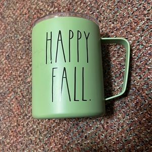 Happy Fall. Metal mug